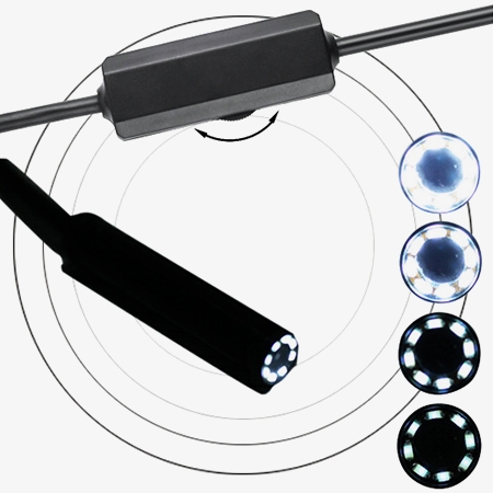 Detachable wifi industrial endoscope LED lights