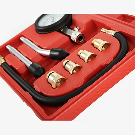 Diesel fuel pressure gauge kit detail