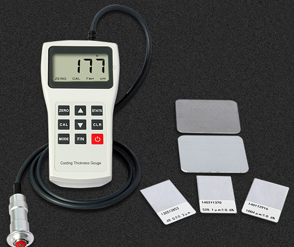 0-2000 um digital coating thickness gauge detail