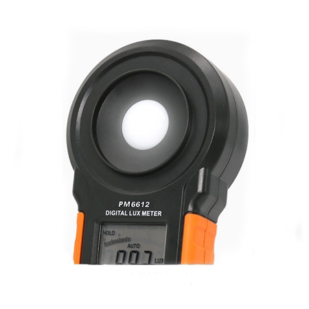 Handheld digital lux meter detail