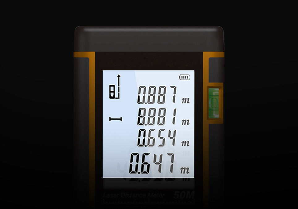 Detail of laser distance meter