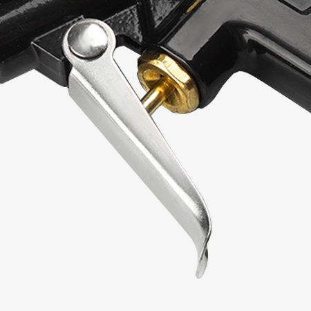 Tire pressure gauge detail