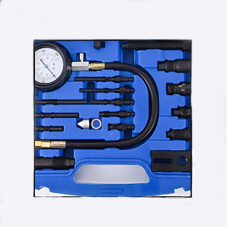Diesel fuel pressure gauge kit detail