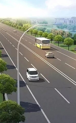 Digital concrete crack width meter for roads