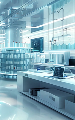 Digital differential pressure manometer for laboratory