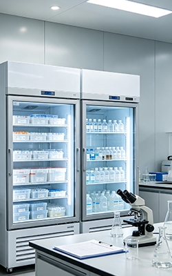 Digital freezer thermometer for laboratory