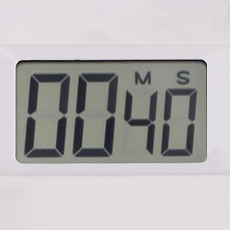 Digital kitchen timer lcd display