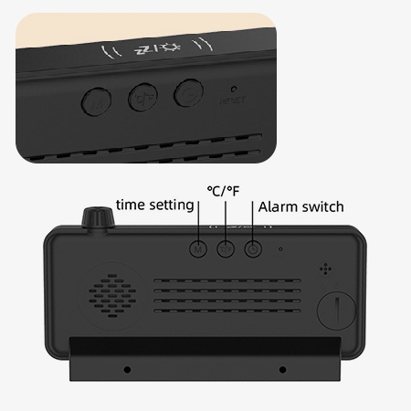 Digital kitchen timer multi fuction buttons