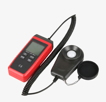 Digital lux light meter