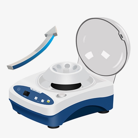 Digital mini centrifuge smart lid