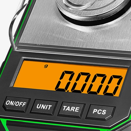 Digital pocket scale bright backlit lcd display