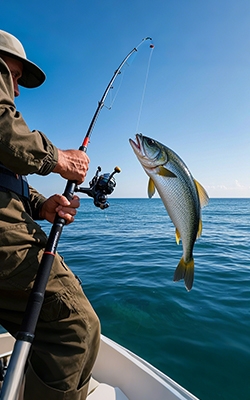 Digital portable luggage scale for fishing