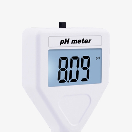 Digital skin ph meter with lcd backlit display