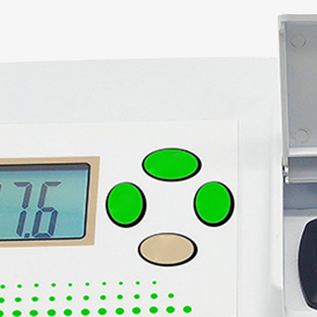 Digital water quality tester noiseless buttons