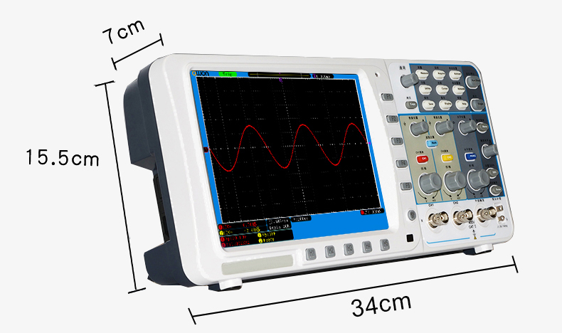 Dimension of digital storage oscilloscope