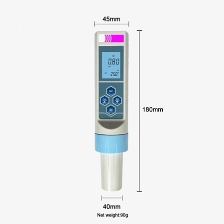 Dissolved ozone meter dimension diagram