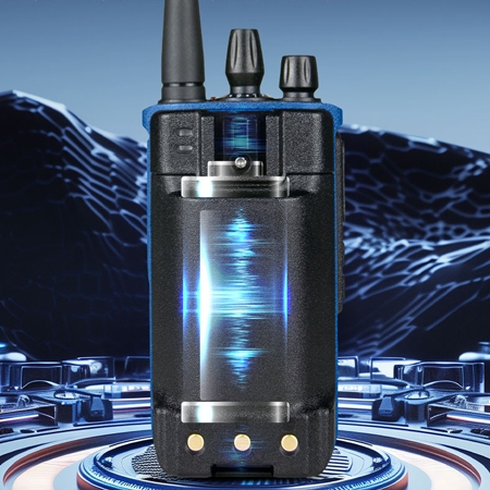 DMR digital explosion proof two way radio feature