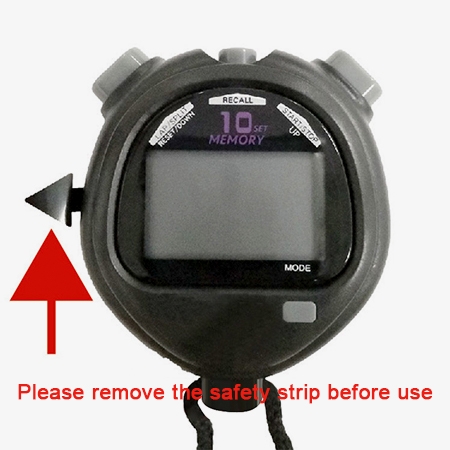 Double row 10-lane stopwatch power isolation strip