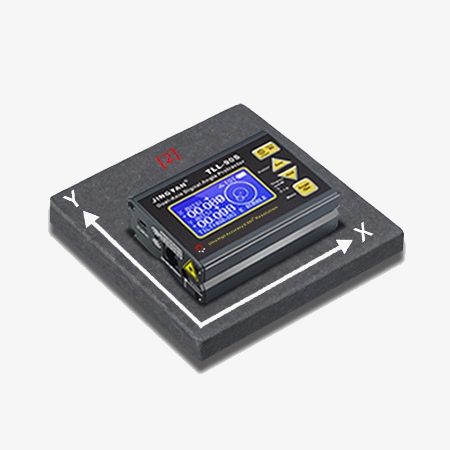 Dual axis digital inclinometer