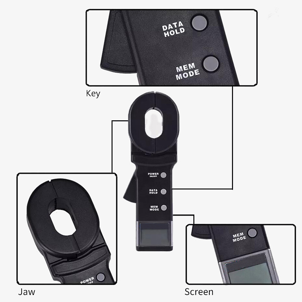 Earth resistance meter details