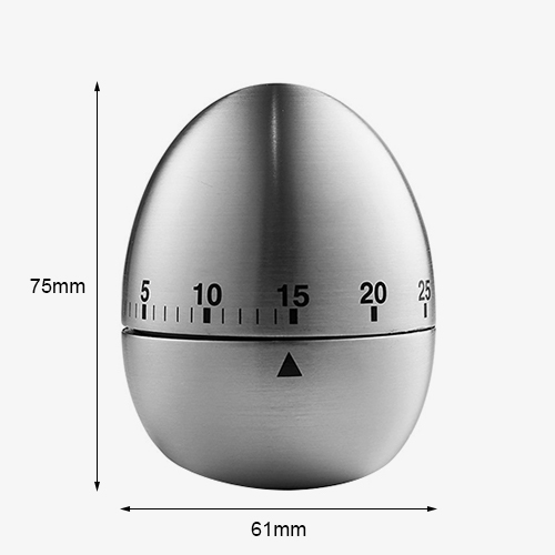 Egg kitchen timer dimension