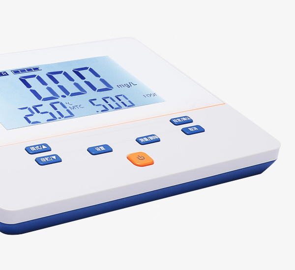 Electrical conductivity meter display