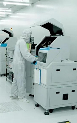 Electronic component testing for portable LCR meter