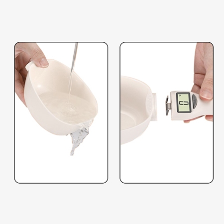 Electronic spoon scale equipped with detachable spoon head