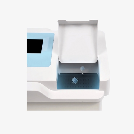 Elisa microplate reader fabric panel