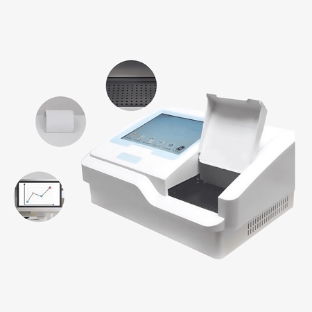 Elisa microplate reader using detail image
