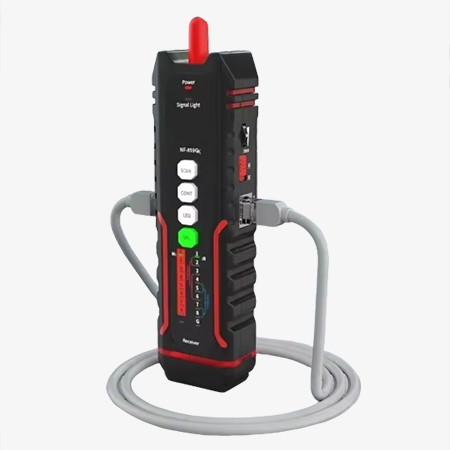 Ethernet cable tester recciver view