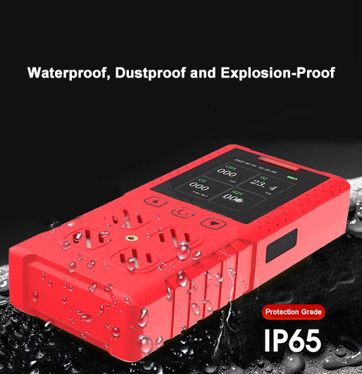 Explosion proof 4 in 1 gas detector