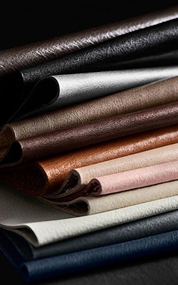 Fabric folding magnifying glass for leather