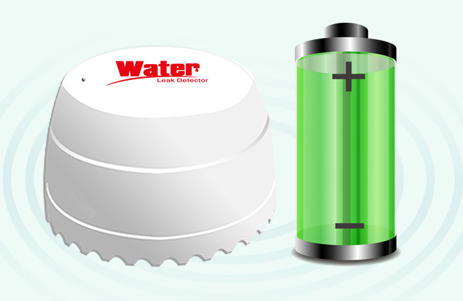 Smart water leak detector features