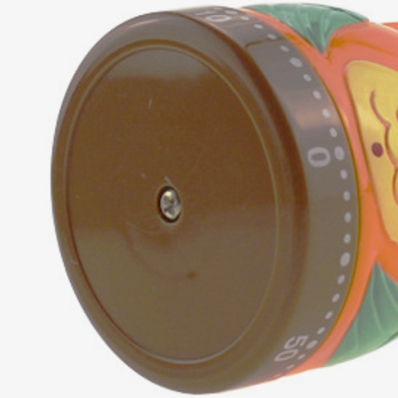 Flat bottom design of owl kitchen timer