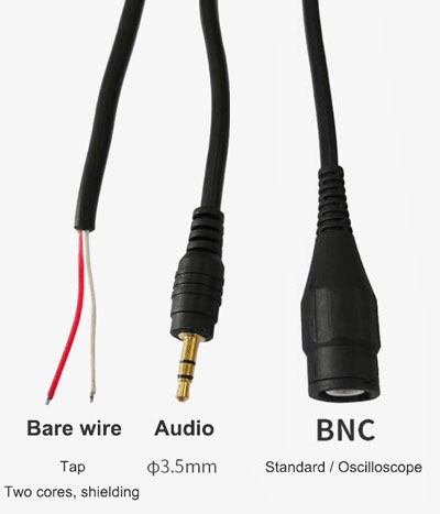 Flexible current transformer integrator output connector