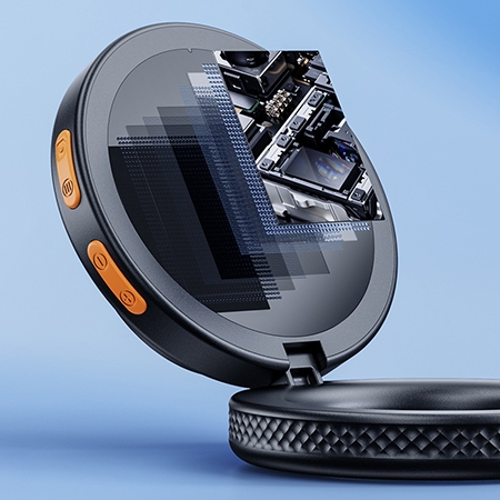 Foldable digital microscope IPS display