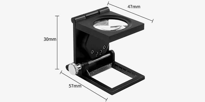Folding magnifying glass dimensions