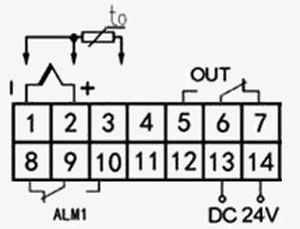 Freezer temperature controller wiring diagram