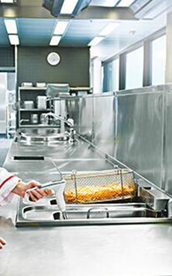 Frying oil tester for catering industrial