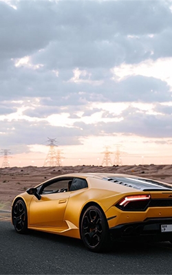 Fuel pressure gauge for sports car
