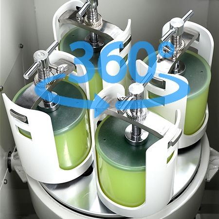 Full direction planetary ball mill 360 degree rotate grinding