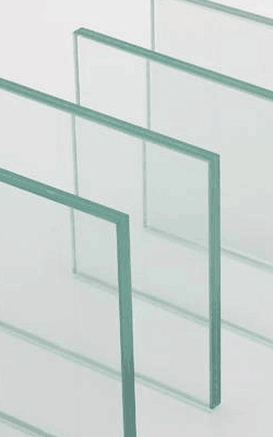 Glass for portable haze meter