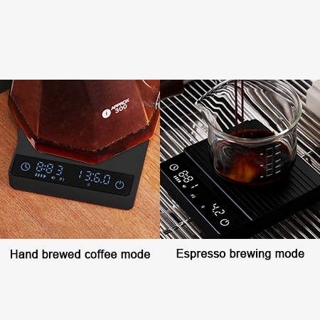 Hand brewed coffee mode and espresso brewing mode