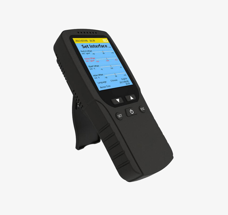 Handheld air quality detector