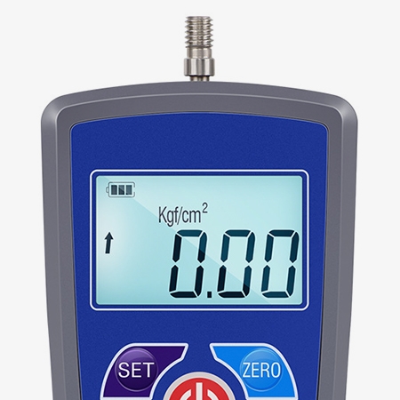 Handheld fruit hardness tester with digital display and backlight