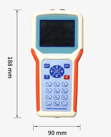 Handheld HART 475 field communicator-dimension