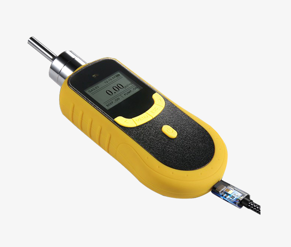 Portable ammonia gas detector