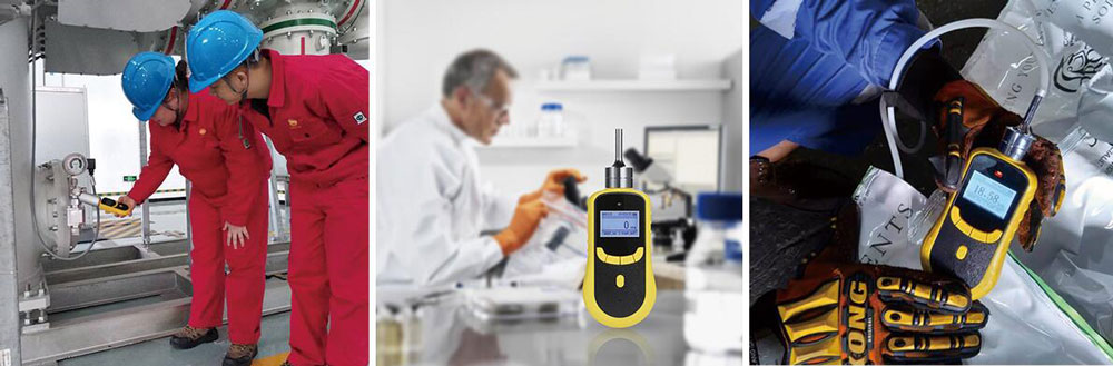 Handheld NO2 detector applications