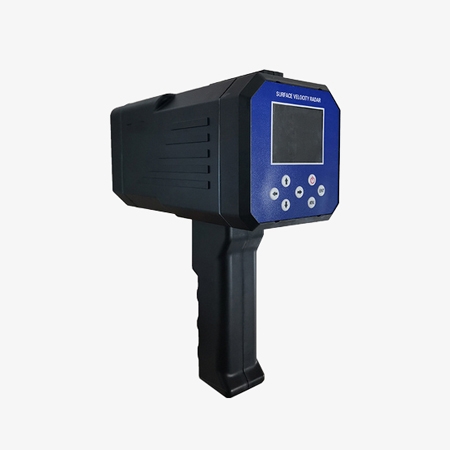 Handheld radar type flow meter